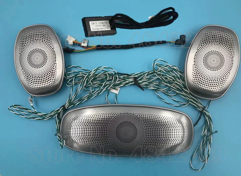 For Mercedes-Benz W222 Ceiling Speaker Ambient Light S-class High-quality LED Audio Atmosphere Lamp 7/64-color