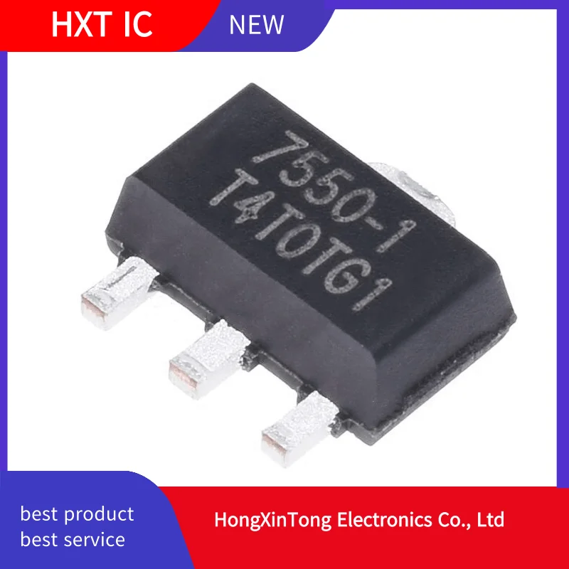 10PCS/LOT HT7550-1 HT7550 7550-1 SOT-89