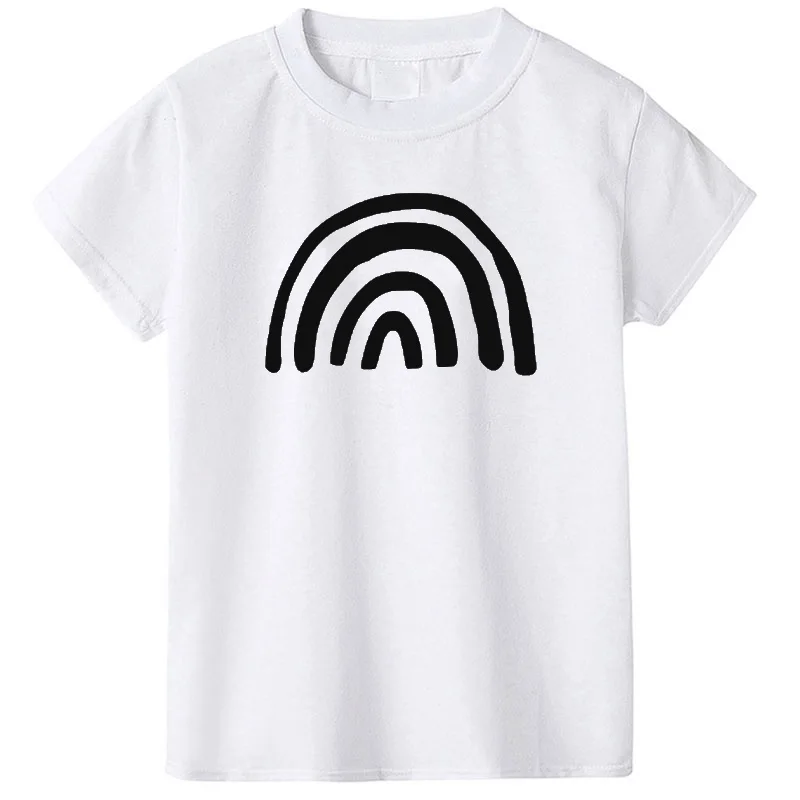 2024 Summer Fashion Printed Cotton Children\'s T-Shirt Boys T Shirts Girls T Shirt Kids T Shirt Kids Tops Children Clothes