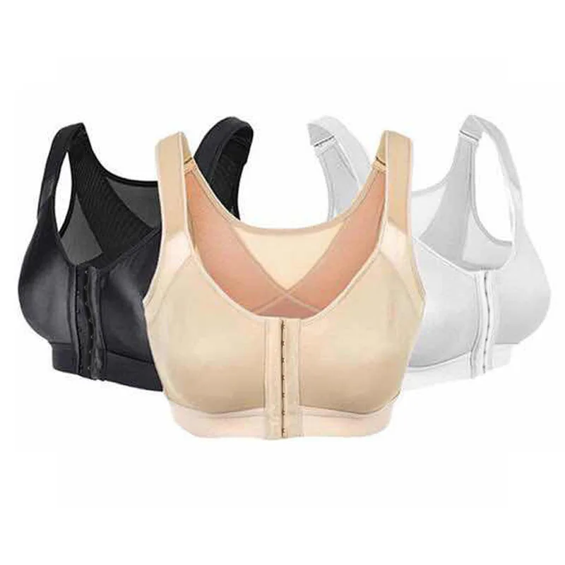 Yoga Sports Bras Posture Corrector Lift Up Bra Women Cross Back Bra Breathable Underwear Shockproof Sport Fitness Vest Bra