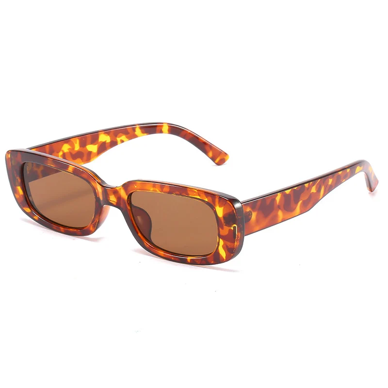 OEC CPO Kleine Vierkante Zonnebril Vrouwen Plastic Frame Oranje Gradiënt Zonnebril Vrouwelijke Trendy Merk Designer Brillen UV400
