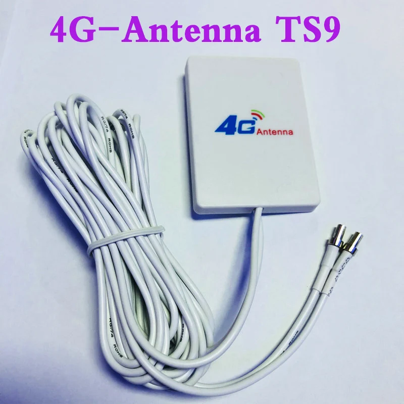 3G 4G 28dbi TS9 External Antennas for E5573 E5372 E5776 E5377 E5577 E8372 E5878 E398 LTE Router