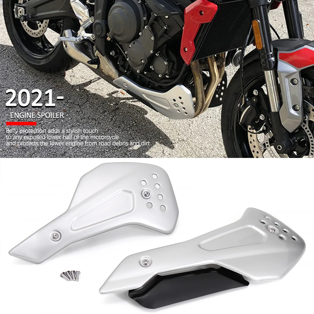 

Motorcycle Engine Lower Base Chassis Guard Protection Cover Skid Plate Belly Pan Protector For trident 660 For TRIDENT 660 2021