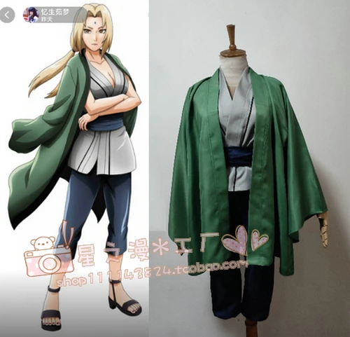 Tsunade cosplay trajes de halloween