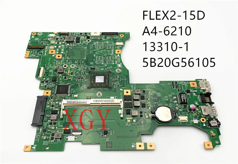 

Original For LENOVO Ideapad FLEX2-15D Laptop Motherboard 5B20G56105 A4-6210 13310-1 448.01001.0011 Test 100% Work