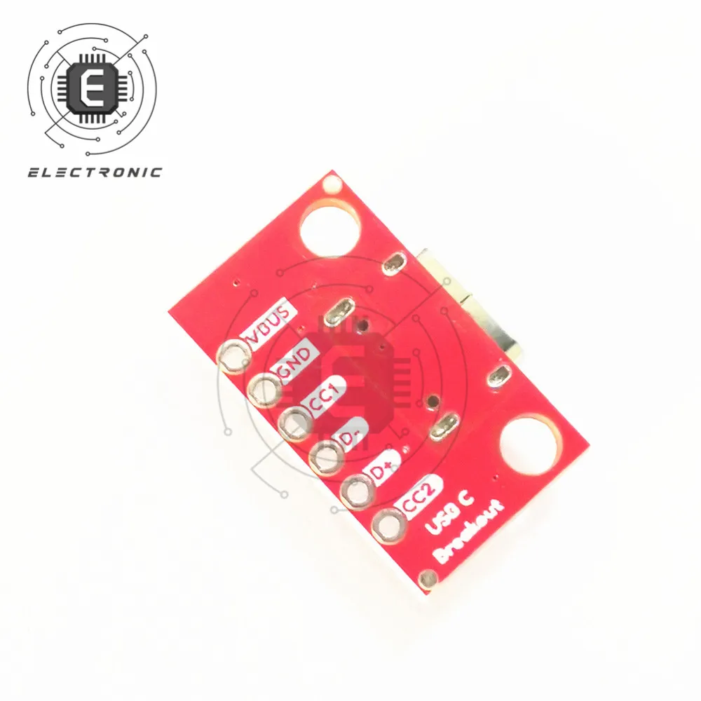 16P USB 3.1ประเภท-C หญิง Test PCB Board อะแดปเตอร์2.54มม.เชื่อมต่อซ็อกเก็ตสำหรับ Data Transfer Power อะแดปเตอร์โมดูล