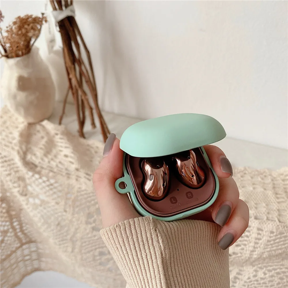 Matte Hard PC Protective Shell For Samsung Galaxy Buds live Case Bluetooth Wireless Earphone Bag Charging Cover Box Accessories