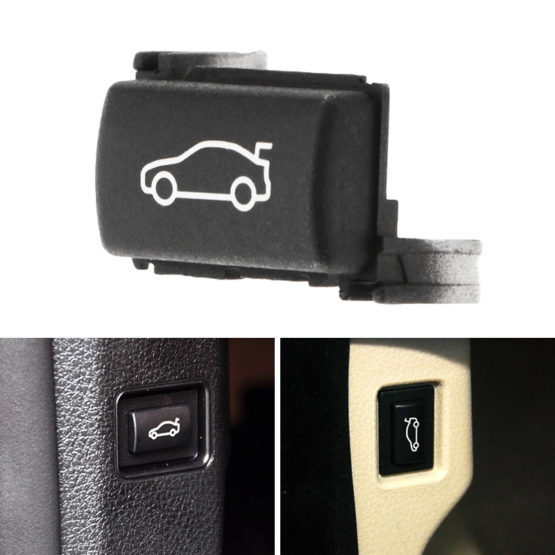 Tailgate Rear Trunk Switch Button Cover For BMW 3 5 7 X1 X3 Series F20 F30 F35 F10 F11 F18 E84 OEM 61319200316 Car Accessories