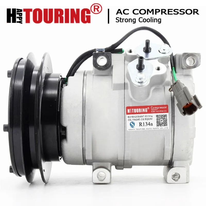 

Air conditioning ac compressor for JOHN DEERE CATERPILLAR KOMATSU 447220-4052 447220-4780 447220-4781 17A-911-4810 421-07-31221