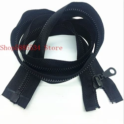 1/2/5PCS 5#28 Inch (70cm) black Separating Jacket Zippers Sewing  Zipper Heavy Duty Plastic Zippers Bulk process open-end