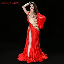Belly Dance Costume with Bra Skirt and Belt #3