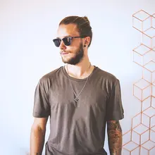 Men's Retro Hollow Cube Pendant Necklace 24 Inch Chain #2