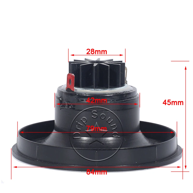 3.3 بوصة 84 مللي متر 4 6 8Ohm 20 واط فيلم الحرير عالية الملعب مكبر الصوت سيارة المنزل تعديل الصوت ثلاثة أضعاف المتكلم مكبر الصوت ستيريو القرن