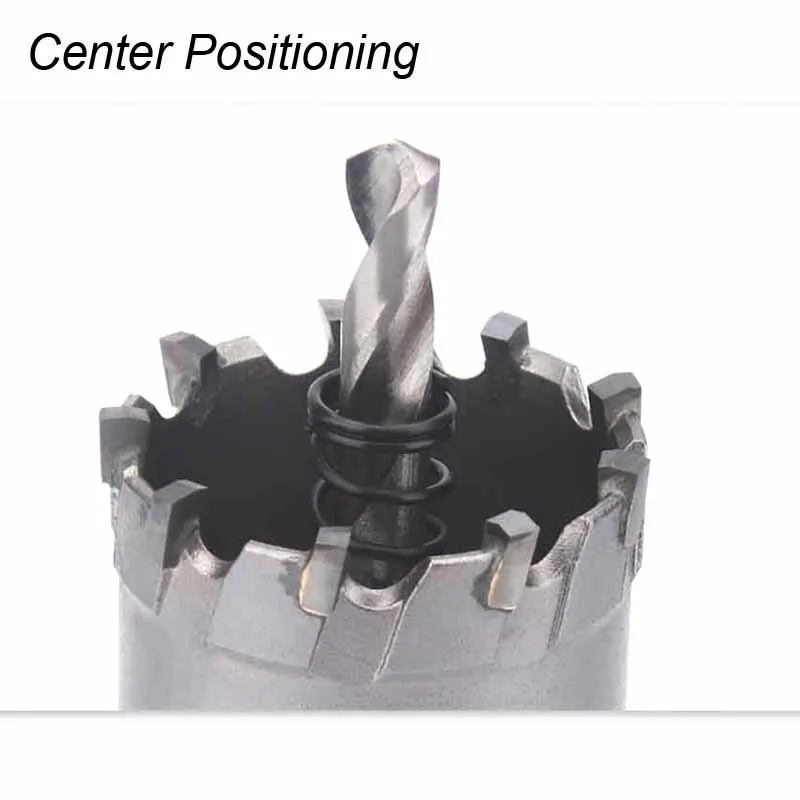 6pc TCT Core Hole Saw Cutter Alloy Drill Bit Set For Wood Plastic Metal Cutting Carbide Tipped Tungsten Steel TCT Drill Bits Set