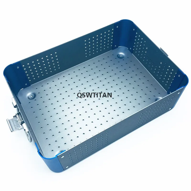 Aluminium Alloy sterilization tray box case extra big surgical instrument