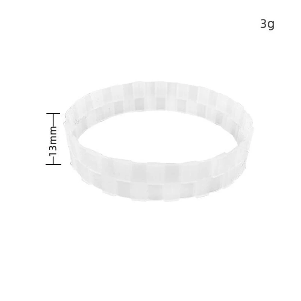 4 قطعة مكافحة ارتداء الإطارات حلقة مكنسة كهربائية عجلة الإطارات الجلد ل Ecovcas/ mi / Mi jia/ Roborock العالمي الإطارات 65 مللي متر