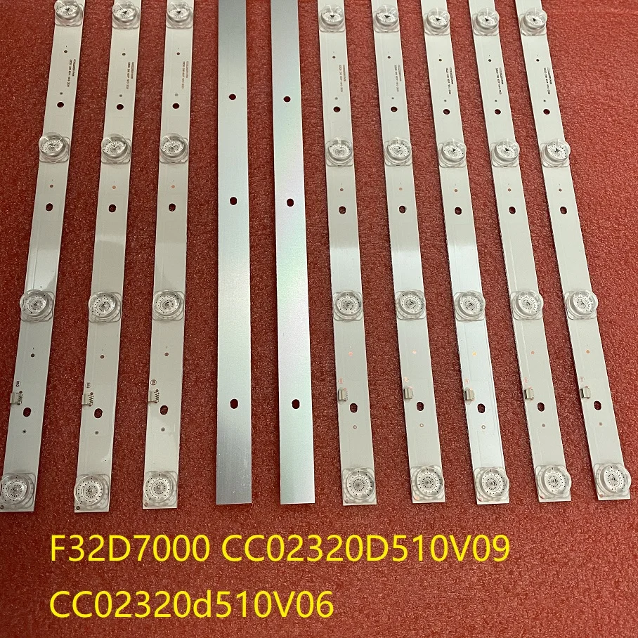 

40pcs/lot LED Backlight bar for F32D7000C TI3211DLEDDS LSF320HN08-M02 KM32K1-SX CO 01 CC02320D510V09 CC02320d510V06 32E20