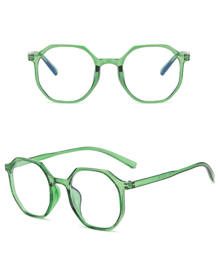 Frauen Männer Student Polygon Kurzsichtige Brille Fertig Ultraleicht PC Rahmen Kurzsichtige Brillen Rezept -0,5 -1,0 bis -6,0 – Detail 6