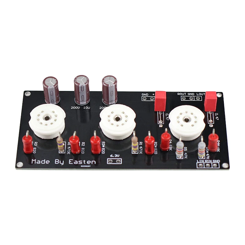 GHXAMP 6N11 Electron Tube SRPP Preamplifier Bile Preamp 6N3 Cathode For Audio Accessories Volume Signal Strengthen 1pcs