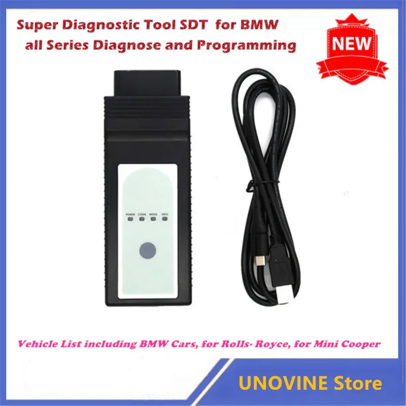 Super Scanner Diagnost Tool for BMW Diagnostic and Programming Tool with 500GB HDD Wifi version support Online Coding