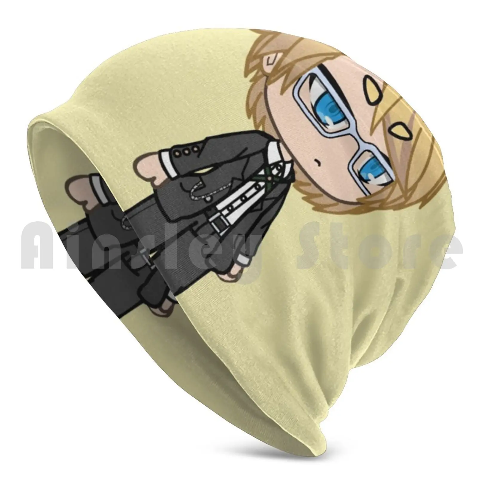 Danganronpa Togami Chibi Beanie Hedging Cap DIY Print Cushion Danganronpa Chibi Anime Video Game Makoto Naegi Junko