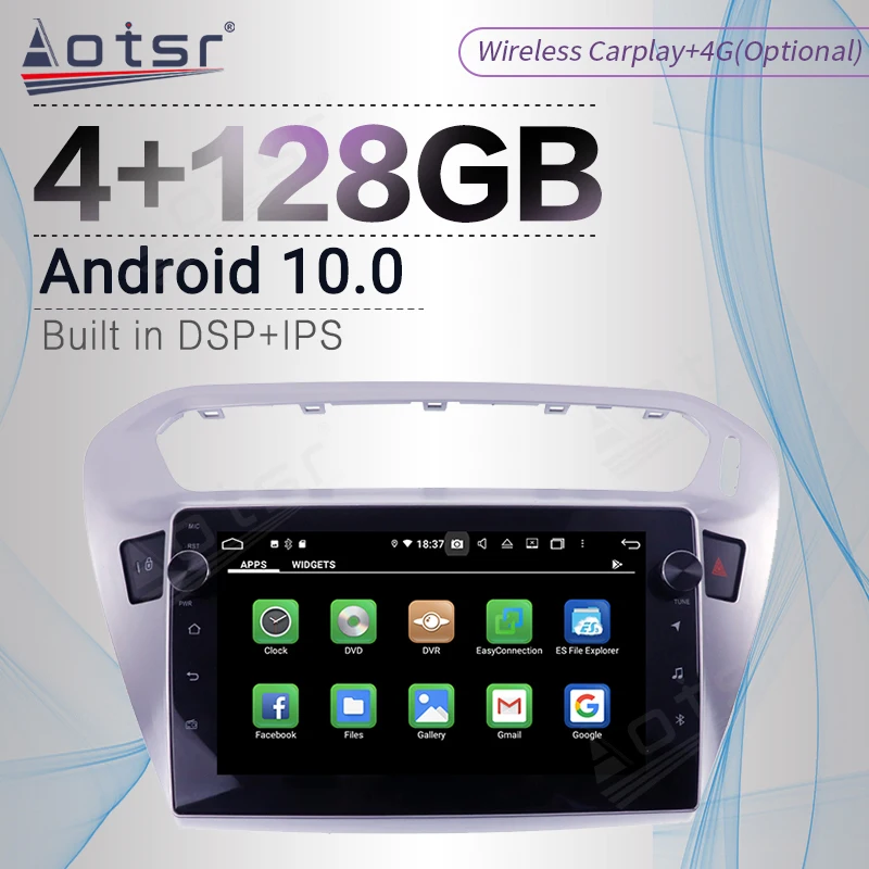 128G Carplay Android Screen Player Car For Peugeot 301 Citroen Elysee 2008-2014 GPS Navigation Auto Radio Audio Stereo Head Unit