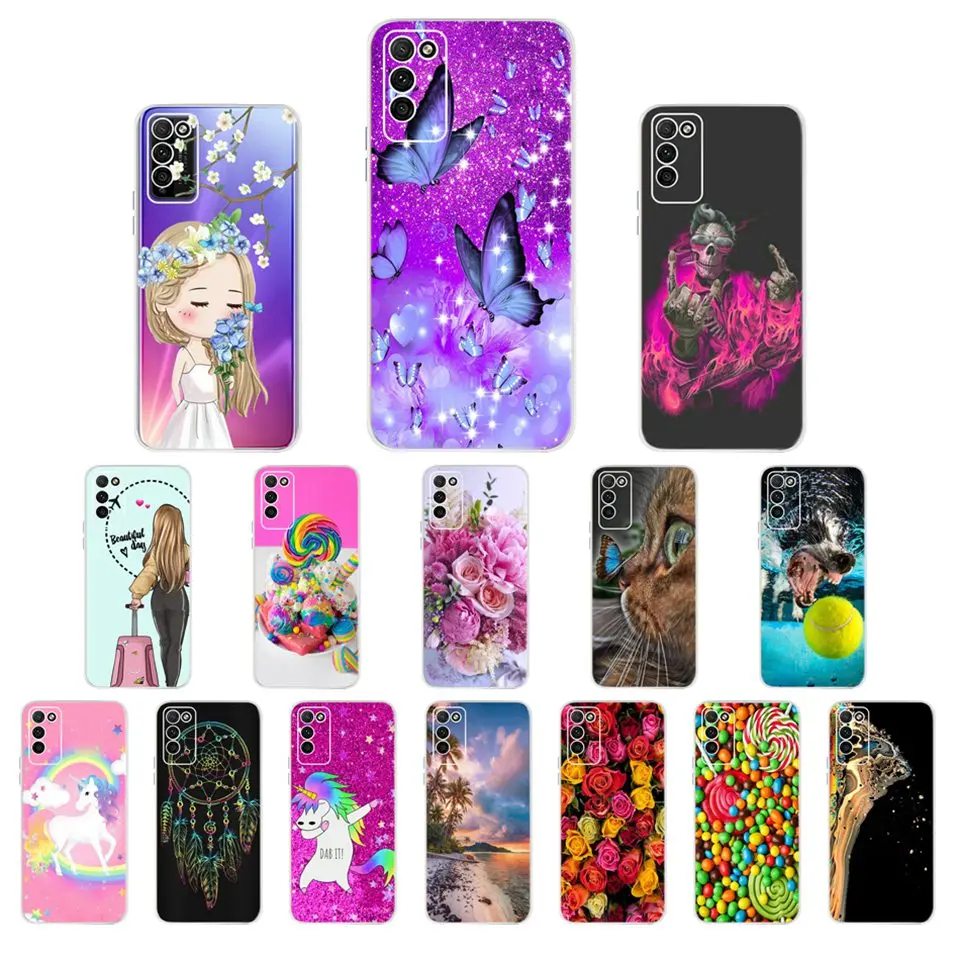 Silicone Soft TPU Phone Case For Huawei Honor 30 Lite 30 Youth Shockproof Back Cover Bumper For Honor 30Lite 30 lite Coque Cases