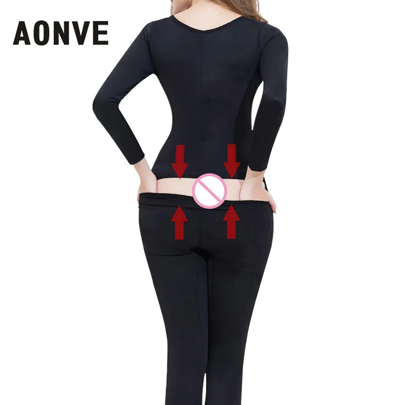 Aonve Sexy Lingerie Body Shaper Women Waist Trainer Lift Buttocks Women Corst Slimming Underwear Sexy Lace Bodysuit Bodyshaper