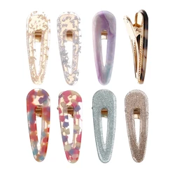 Clearance Sale = for baby kids hollow out tear drop shaped hair clips grips accessories