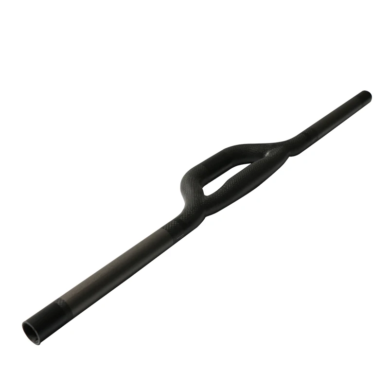 New ASIACOM bike matt 3K full carbon fibre small-bore double-barrelled handlebar carbon bicycle handlebar 25.4/31.8*600-740mm
