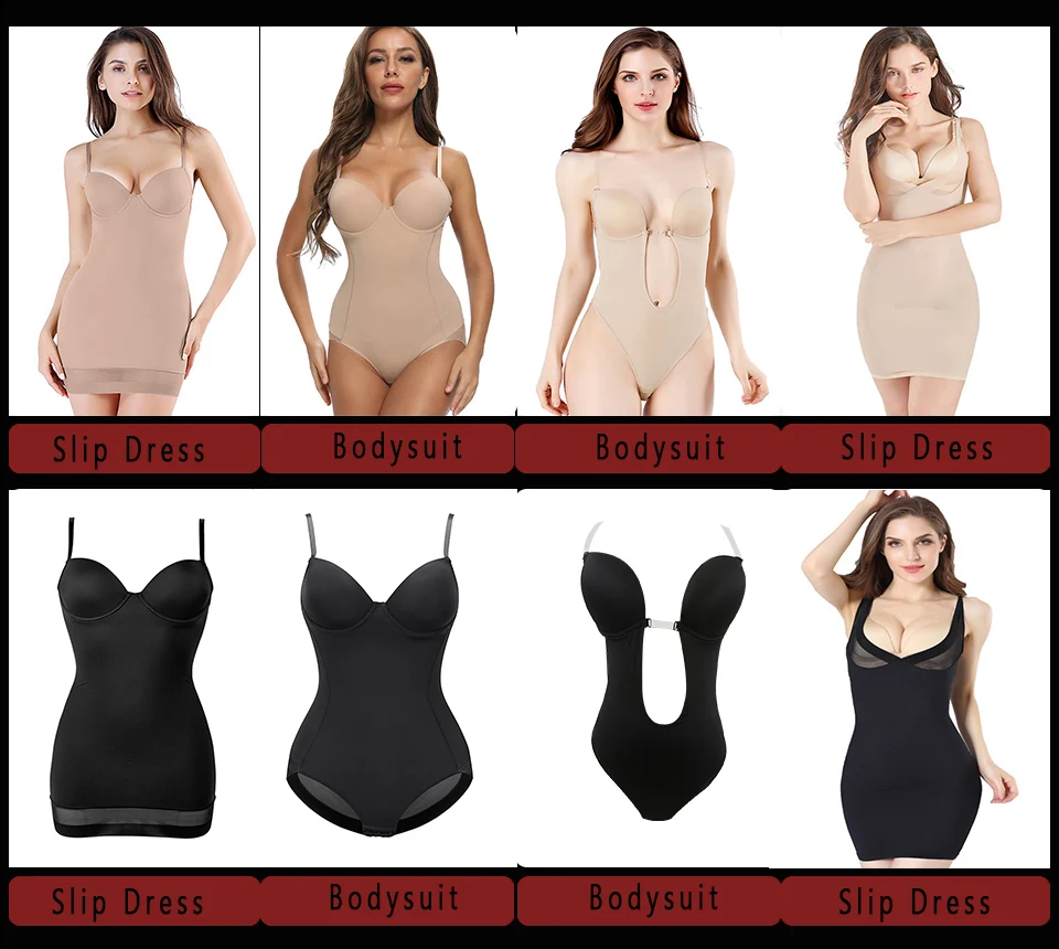 Neuer Shaper-Bodysuit für Damen in Übergröße, Shapewear, Taillentrainer, Oberschenkel-Slimmer, knielanger Body-Shaper für Frauen – Detail 1