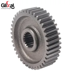 Glixal GY6 125cc 150cc Final Drive Shaft Gear for 152QMI 157QMJ 1P57QMJ 4-Stroke Chinese Scooter Moped ATV Go-Kart