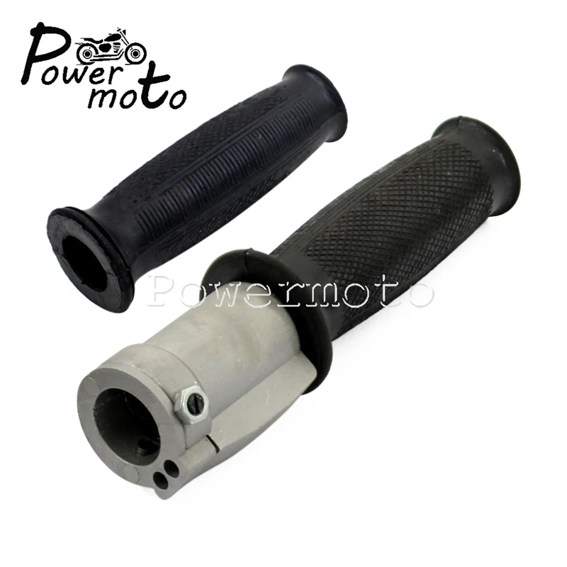 Motorcycle Left Right Handle Retro Throttle Hand Grip For BMW K750 R50 R1 R12 R71 Old School Brake Clutch Lever Handlebar Grips