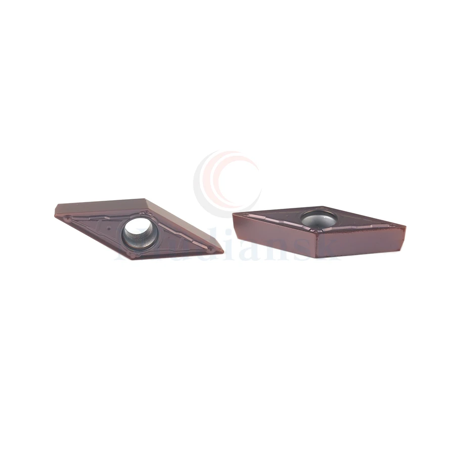 Utensili di tornitura esterni, utensili da taglio dell'acciaio inossidabile il carburo di VBMT160404-MV LF6018 inserisce VBMT160408-MV del tornio di CNC LF6018