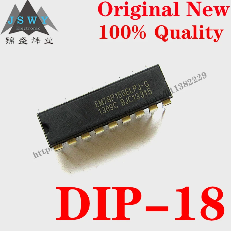 

10~100 PCS EM78P156ELPJ-G DIP-18 Semiconductor Microcontroller Chip Microcontroller IC Chip with for module arduino Free Shiping