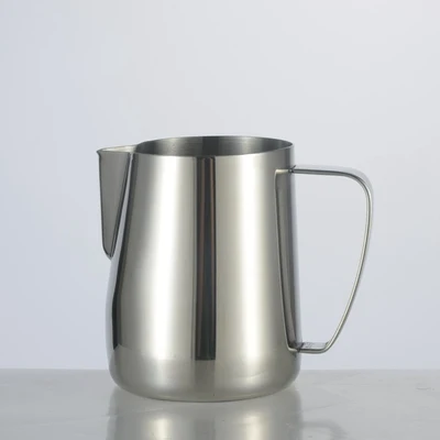 300ML 600ML Edelstahl Milch Aufschäumen Krug Barista Handwerk Kaffee Pull Blume Espresso Latte Cappuccino Milch Aufschäumen Krug