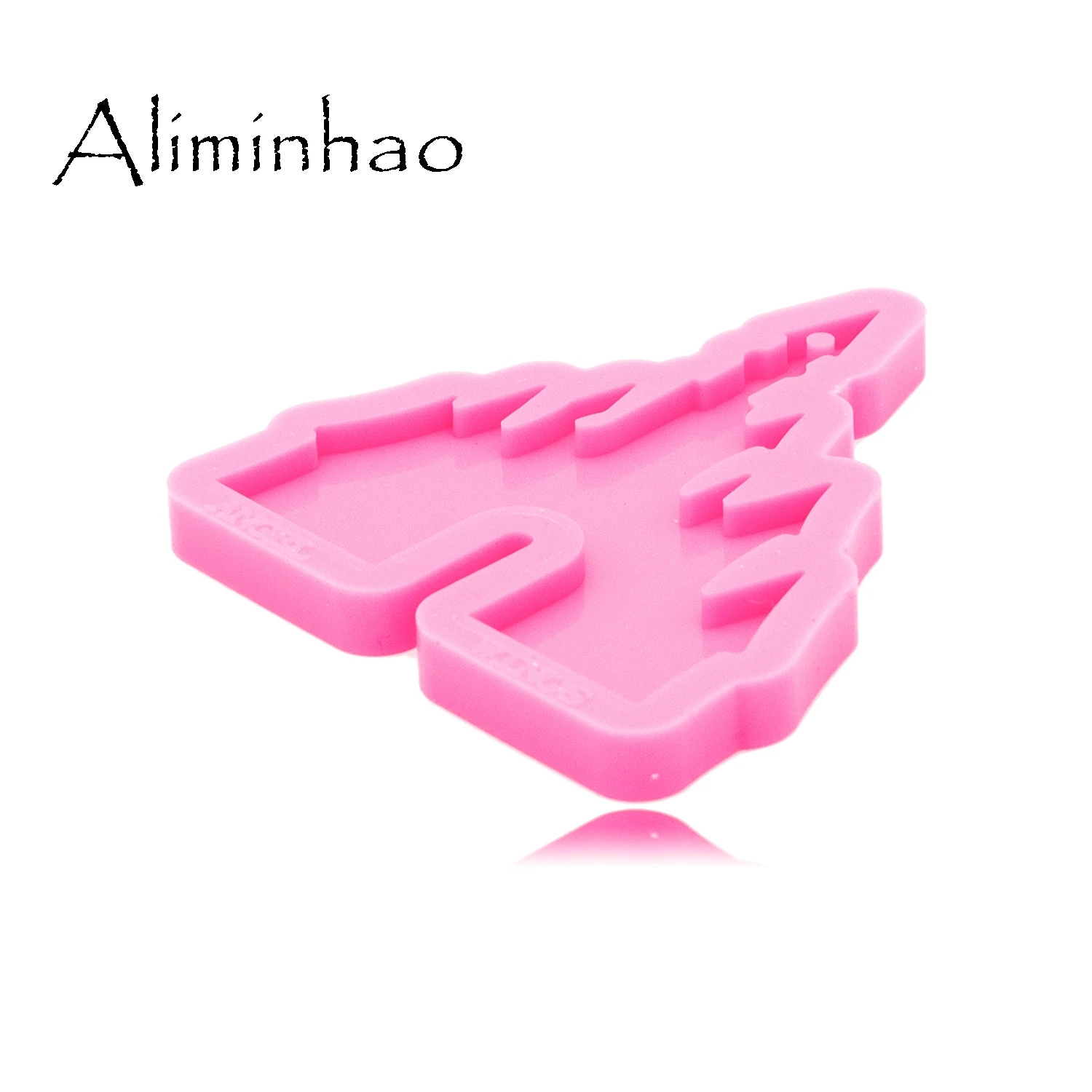 DY0479 Shiny Glossy Castle Self-defense Mould Silicone for Epoxy Resin Jewellery Making Keychain Mold