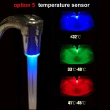 LED Faucet with RGB Light and Temperature #5