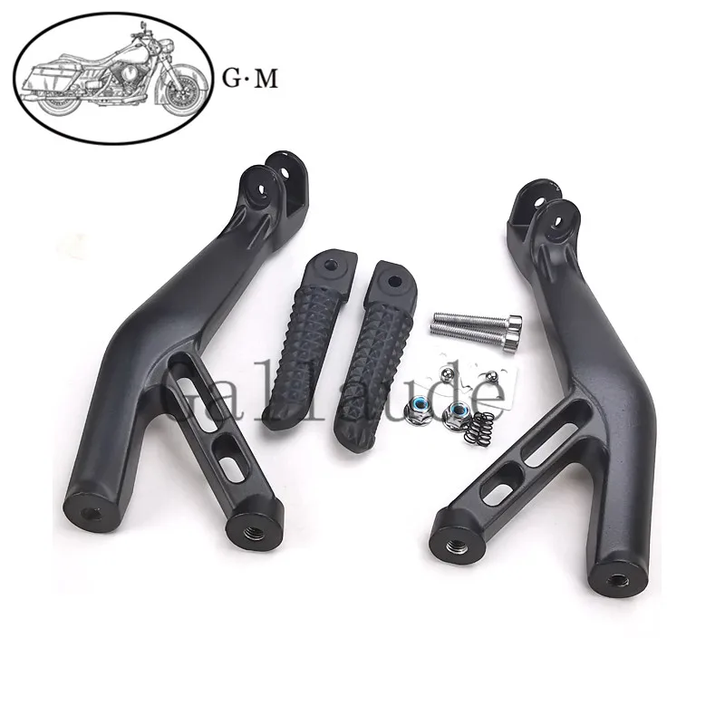 Motorcycle Rear Footrest Foot Pegs Bracket Set For Yamaha YZF R1 YZF-R1 R1S R1M 2015 2016 2017 2018 2019 2020 