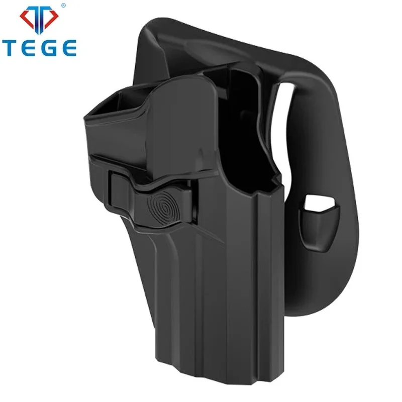 H&K Usp 9mm/40 Full Size Holster For Heckler & Koch Usp 9 Mm .40 Right Hand Black Finish Holster