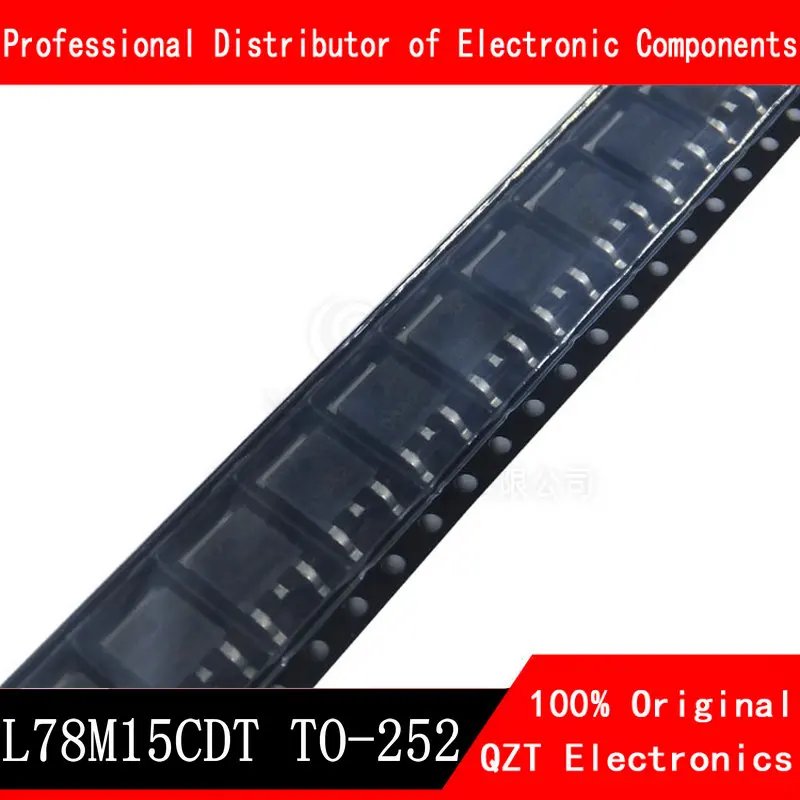 10PCS 78M15 TO-252-2 15V L78M15CDT L78M15 TO-252ตัวควบคุมแรงดันไฟฟ้าใหม่และต้นฉบับ