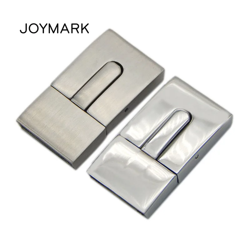 

Smooth And Matte Rectangle Stainless Steel Bayonet Lock Box Clasps For DIY Bracelets 8X3mm 10X3mm 15X3mm Hole BXGC-133