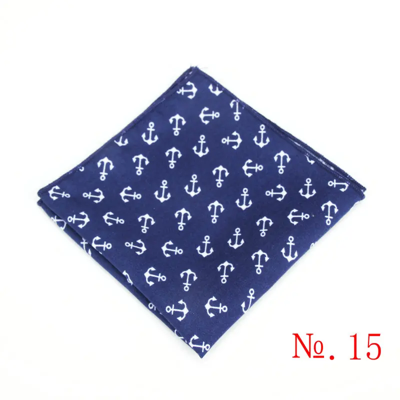 New Pocket Square For Men Women Floral Chest Towel Hanky Gentlemen Hankies Men's Suits Handkerchief Print Pocket Towel