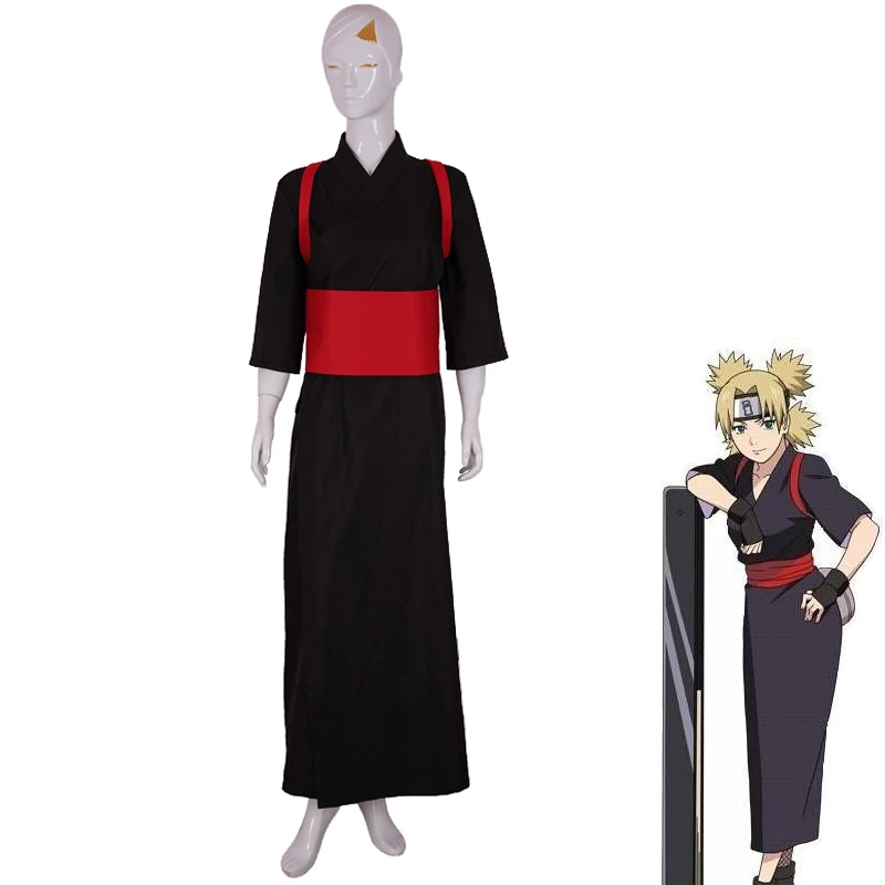 

Shippuden Nara Temari Cosplay Costumes Anime Kimono Uniform Suits Women's Clothes For Girls Women Halloween Carnival