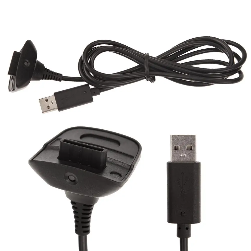 USB Charging Cable Wireless Game Controller Gamepad Joystick Power Supply Charger Cable game cables for Xbox 360