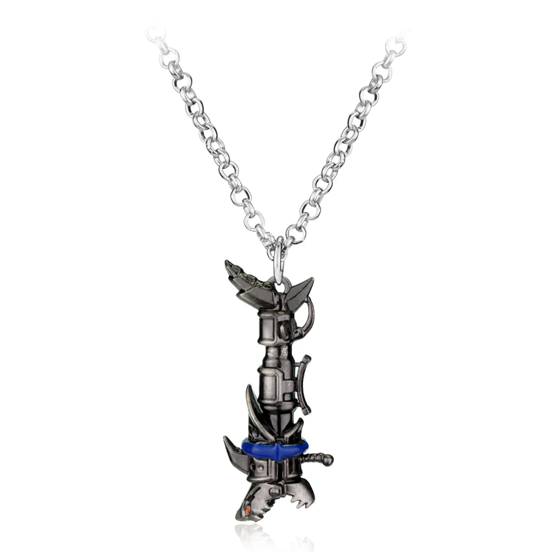 Legends Of League  Jinx Cannon Necklace Long Chain Game League Weapon Pendant Necklace Cosplay Accessories