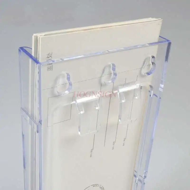 A6 multifunctional combination transparent wall hanging leaflet advertising leaflet rack information display rack