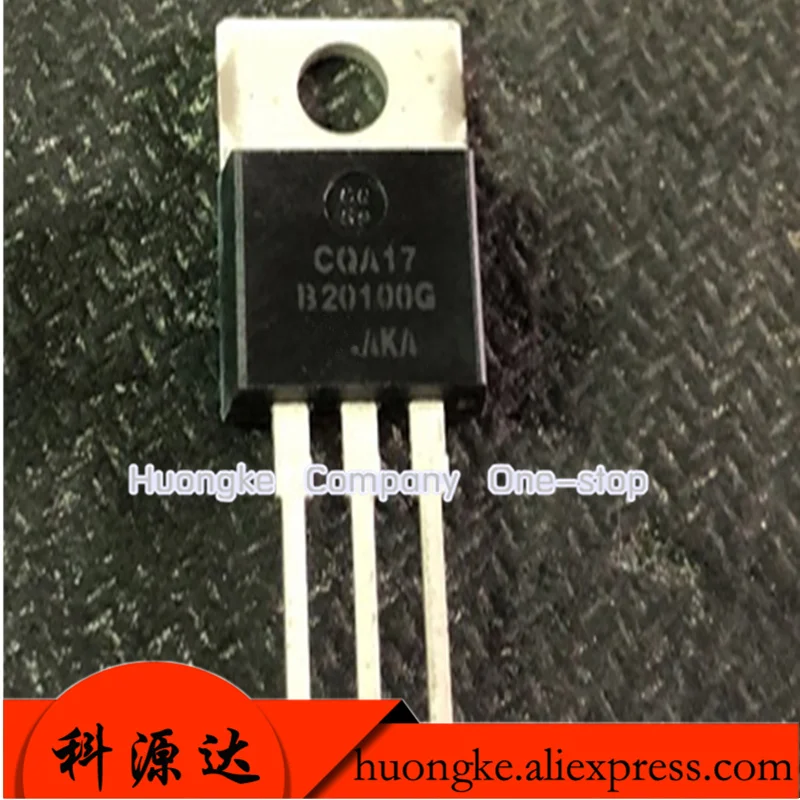 5PCS/LOT MBR20100CT Mark B20100G TO-220 MBRF20100CTG TO220F Diode Schottky 100V 20A TO-220FP