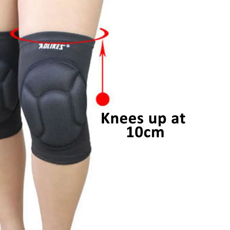 1Pair Thickening Football Volleyball Extreme Sports Knee Pads Brace Support Protect Cycling Knee Protector Kneepad Accessories