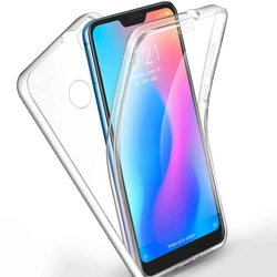 Ultra Thin 360Double Case For Xiaomi MI13 12 11 A3 Redmi 12C 5 5PLUS S2 NOTE13 12 PRO 9 9S 10S 11 11PRO Soft Front Back Cover